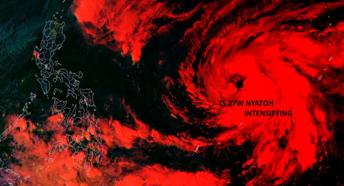 TS 27W(NYATOH): rapid intensification likely next 48hours//Invest 94W: intensification expected by 48hours/Invest 92S on the map, 30/09utc TS 27W(NYATOH): rapid intensification likely next 48hours//Invest 94W: intensification expected by 48hours/Invest 92S on the map, 30/09utc