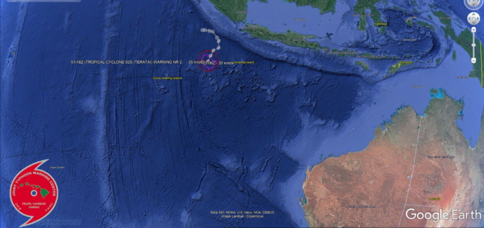 TY 27W(NYATOH) to peak within 12/18hours before being decapitated//Invest 94W: now High over the BOB// TC 02S(TERATAI): Final Warning,02/03utc