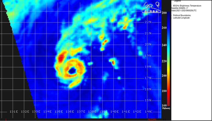 27W(NYATOH) now a Typhoon/CAT 3 will peak within 12 hours: CAT 4 possible// Invest 94W still high over the BOB 27W(NYATOH) now a Typhoon/CAT 3 will peak within 12 hours: CAT 4 possible// Invest 94W still high over the BOB