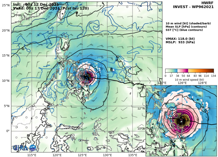 Invest 96W: significant intensification likely next 4/5 days,approaching the Philippines//TC 03P(RUBY): forecast to reach US/CAT2 by 36H,12/09utc