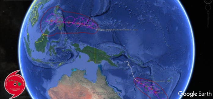 JTWC IS ISSUING 6HOURLY WARNINGS AND 3HOURLY SATELLITE BULLETINS ON 28W AND 03P.