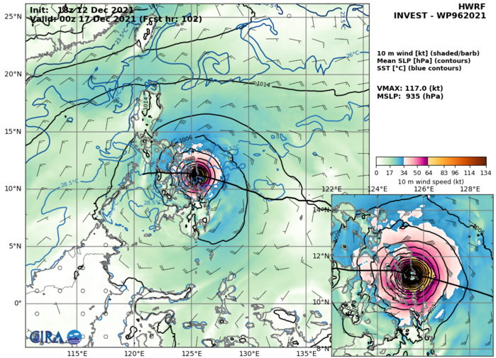 TD 28W: forecast to reach Typhoon CAT 2 by 72H,approaching the Philippines// TC 03P(RUBY): peaking by 24H close to New Caledonia,13/03utc TD 28W: forecast to reach Typhoon CAT 2 by 72H,approaching the Philippines// TC 03P(RUBY): peaking by 24H close to New Caledonia,13/03utc