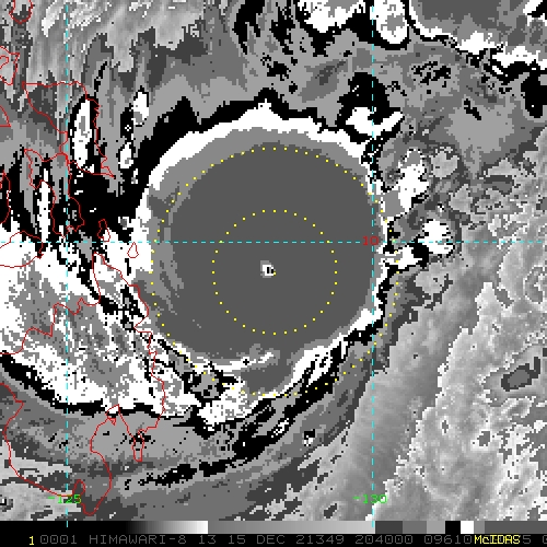 Typhoon 28W(RAI): extremely rapid intensification: now a powerful CAT 4, forecast to hit Surigao City as a formidable cyclone in 12/15hours,15/21utc Typhoon 28W(RAI): extremely rapid intensification: now a powerful CAT 4, forecast to hit Surigao City as a formidable cyclone in 12/15hours,15/21utc