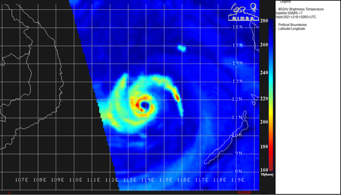 Typhoon 28W(RAI) looking ominous once again as a powerful CAT 4// Invest 94B and Invest 96S, 18/15utc