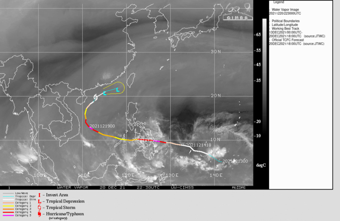28W(RAI): Final Warning for an infamous cyclone! // Invest 94B: Medium// Invest 98W, 21/00utc 28W(RAI): Final Warning for an infamous cyclone! // Invest 94B: Medium// Invest 98W, 21/00utc