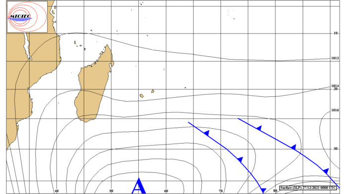 ILES SOEURS: averses localement fortes/orageuses pour MAURICE et la RÉUNION cet après-midi, mise à jour le 27/12 11h15 ILES SOEURS: averses localement fortes/orageuses pour MAURICE et la RÉUNION cet après-midi, mise à jour le 27/12 11h15