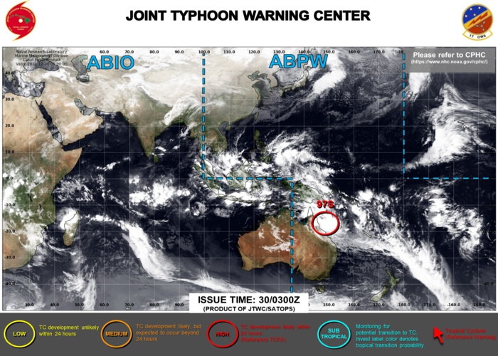JTWC IS ISSUING 3HOURLY SATELLITE BULLETINS ON INVEST 97S. JTWC IS ISSUING 3HOURLY SATELLITE BULLETINS ON INVEST 97S.