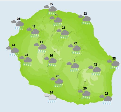 MÉTÉO FRANCE OCÉAN INDIEN.