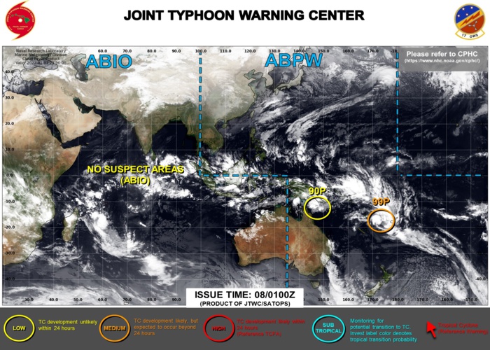 JTWC IS ISSUING 3HOURLY SATELLITE BULLETINS ON INVEST 99P.
