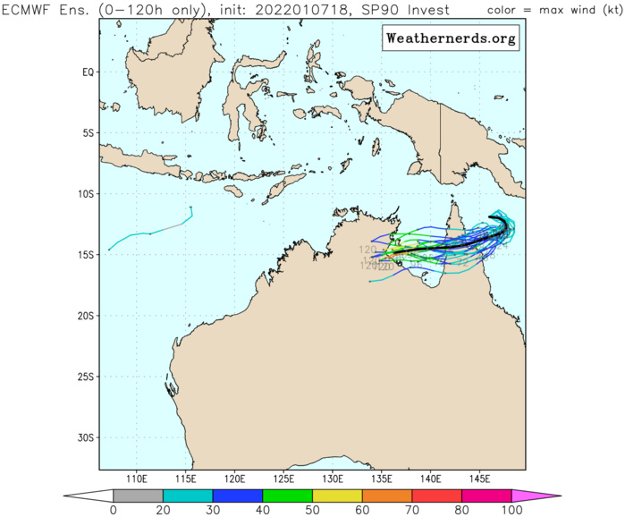 Invest 99P up-graded to MEDIUM, Invest 90P up-date, 08/01 01utc
