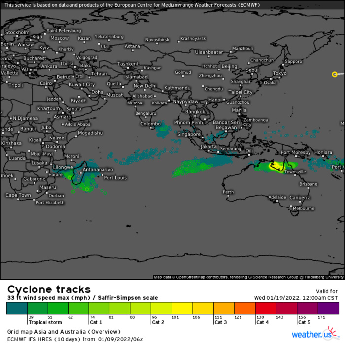 Intensifying TC 06P(TIFFANY): overshooting tops and microwave eye// TC 05P up-date, 09/15utc