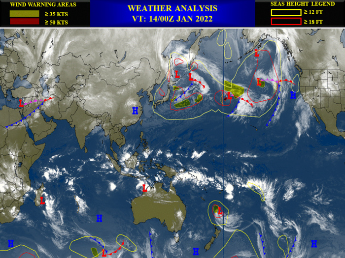 05P(CODY), over-land TC 06P(TIFFANY) and Invest 91P updates+Ecmwf 240h maps, 14/03utc