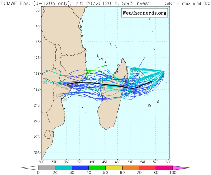 DYNAMIC MODELS INDICATE  INTENSIFICATION OVER THE NEXT 24 HOURS AS THE SYSTEM TRACKS WEST- SOUTHWESTWARD.