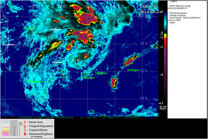 Tropical Cyclone Formation Alert re-issued for Invest 93S, 22/02utc Tropical Cyclone Formation Alert re-issued for Invest 93S, 22/02utc