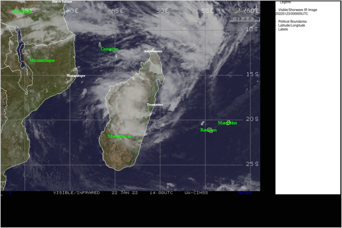 Invest 93S: 3rd Tropical Cyclone Formation Alert issued, 23/02utc