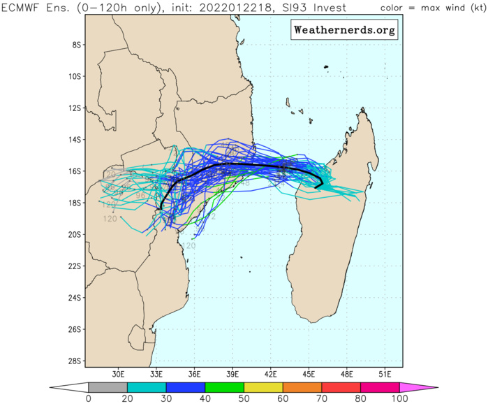 Invest 93S: 3rd Tropical Cyclone Formation Alert issued, 23/02utc