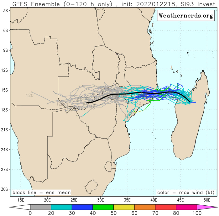 Invest 93S: 3rd Tropical Cyclone Formation Alert issued, 23/02utc
