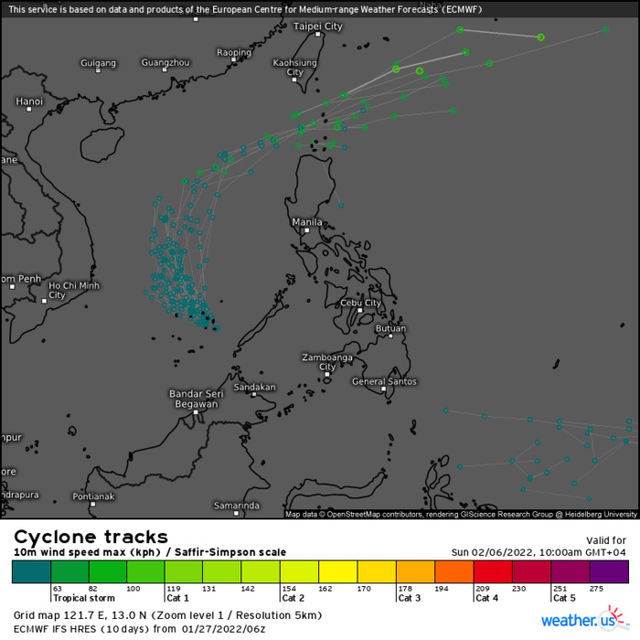 Very small TC 08S(BATSIRAI) under-went a very rapid intensifcation span// Invest 91W is Medium// Invest 97P, 27/15utc 