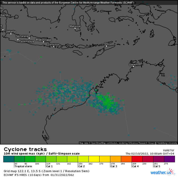 TC 08S(BATSIRAI): CAT 2 US ,microwave eye well depicted again, forecast track up-date//Invest 98P: Tropical Cyclone Formation Alert,31/15utc TC 08S(BATSIRAI): CAT 2 US ,microwave eye well depicted again, forecast track up-date//Invest 98P: Tropical Cyclone Formation Alert,31/15utc