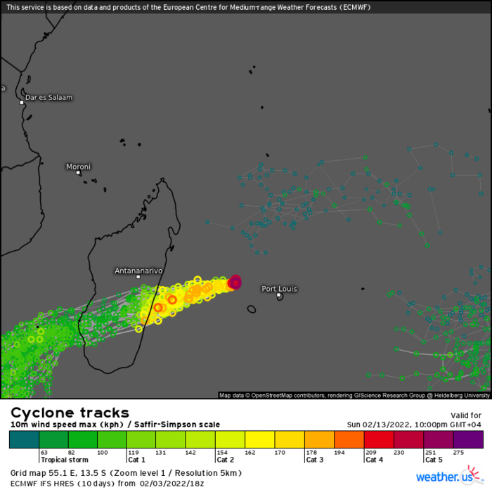 TC 08S(BATSIRAI): CAT 3 US slowly approaching Madagascar//Invest 90S: Tropical Cyclone Fomation Alert//TC 09: Final Warning,04/03utc