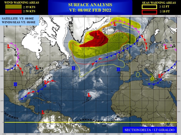 TC 08S(BATSIRAI): set to take on subtropical features// Invest 92P and Invest 93S: Tropical Cyclone Formation Alerts, 08/03UTC