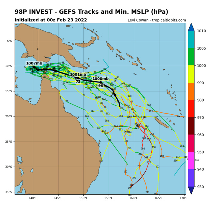 GLOBAL MODELS ARE IN AGREEMENT THAT THE SYSTEM WILL CONTINUE TO TRACK EASTWARD AND DEVELOP WITHIN THE NEXT 48-72HRS. GLOBAL MODELS ARE IN AGREEMENT THAT THE SYSTEM WILL CONTINUE TO TRACK EASTWARD AND DEVELOP WITHIN THE NEXT 48-72HRS.
