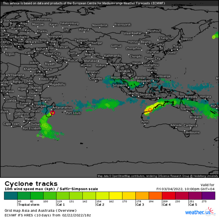 TC 13S(EMNATI): crossing Southern Madagascar & then over the MOZ Channel// Invest 98P: now on the map,23/09utc TC 13S(EMNATI): crossing Southern Madagascar & then over the MOZ Channel// Invest 98P: now on the map,23/09utc