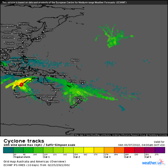 92S now TC 14S(VERNON): forecast to merge with Invest 93S//Invest 99S: High, Invest 98P: Low//13S(EMNATI):subtropical,25/09utc