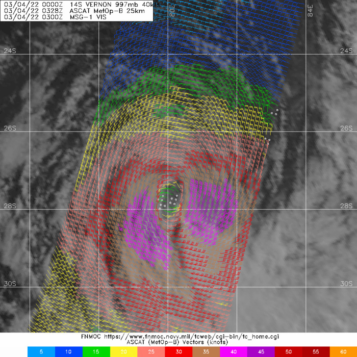 TC 14S(VERNON) subtropical//TC 18P(EVA): Final Warning//Invest 90B up-graded to Medium//Invest 96P, 04/06utc