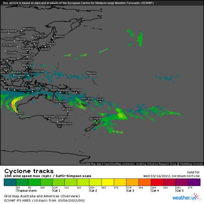 TC 01B: now weakening//Invest 97S slowly intensifying East of Madagascar//14S(VERNON),Invest 96P,18P(EVA): subtropical,06/06utc