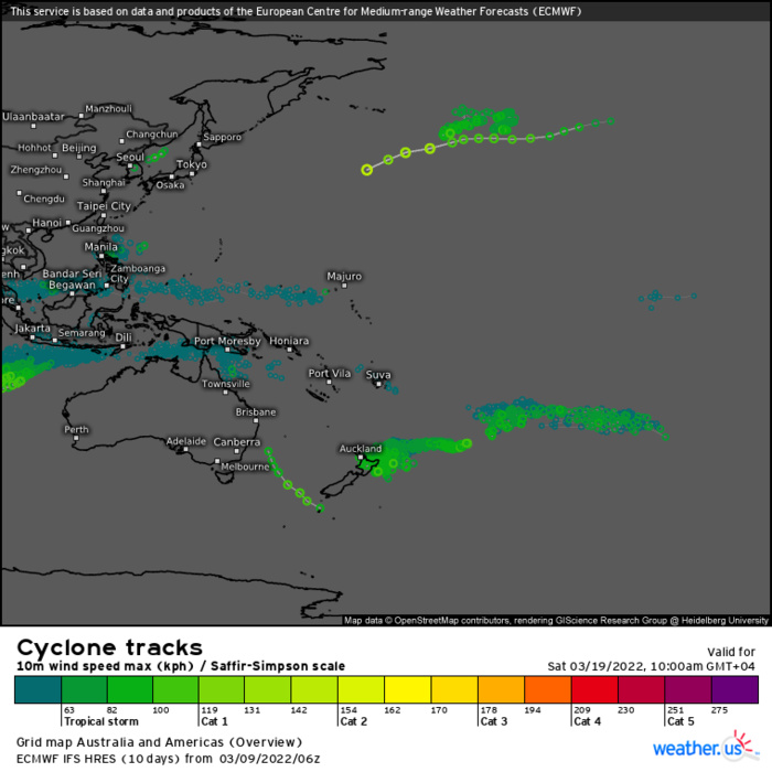 TC 19S(GOMBE):intensifying next 48h, rapid intensification possible prior to landfall over MOZ//Invests 96P & 98P: extratropical,09/15utc