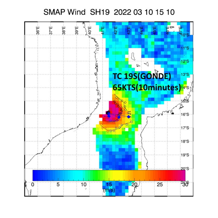 TC 19S(GOMBE): made landfall North of Angoche/MOZ as a dangerous CAT 3 US, slowly pushing inland next 48/72hours, Invests 99S, 90S,11/03utc