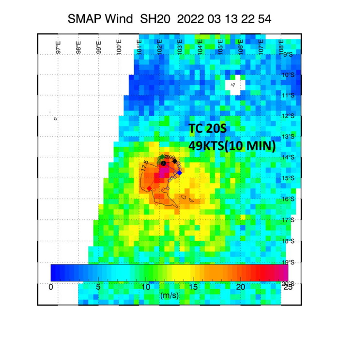 TC 20S: intensifying over the South Indian Ocean//Remnants of TC 19S(GOMBE) still over-land//Invest 91B, 14/09utc