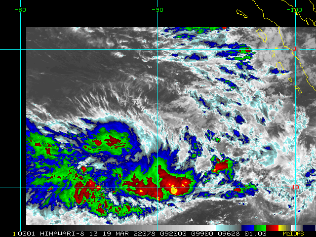 Indian Ocean: 3 Invest Areas: Invest 93S up-graded to Medium//Invest 91B over the BOB//Invest 94S: slow development expected,19/09utc