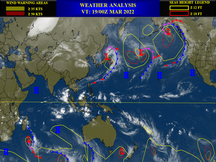 Indian Ocean: 3 Invest Areas: Invest 93S up-graded to Medium//Invest 91B over the BOB//Invest 94S: slow development expected,19/09utc