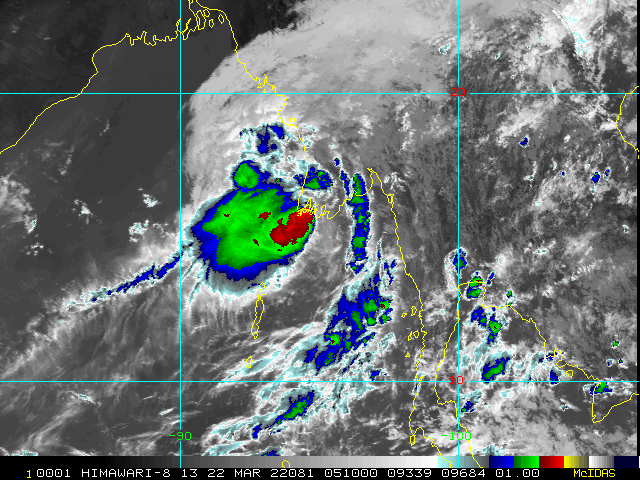 TC 21S(CHARLOTTE): peaking as a CAT 2 US Northwest of Australia//Invest 91B :Medium//Invest 94S: development next several days,22/06utc