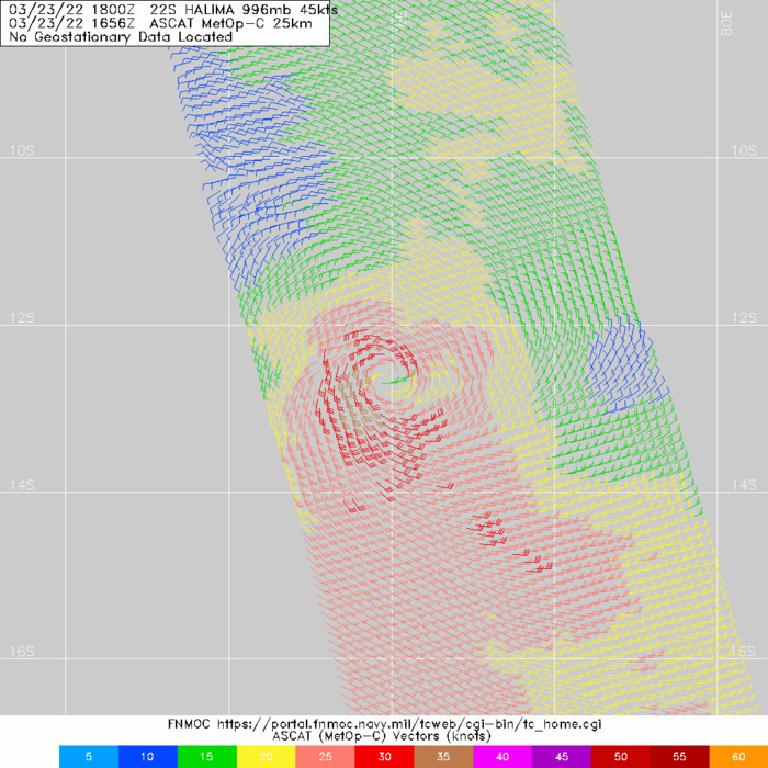 TC 22S(HALIMA): Rapid Intensification likely next 48h up to CAT 3 US// TC 21S(CHARLOTTE): Final Warning, 24/03utc