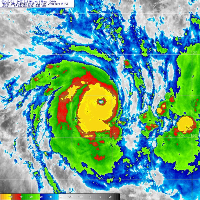 TC 22S(HALIMA):CAT 4 US:forecast to reach Super Typhoon/Cyclone intensity within 12h//21S(CHARLOTTE):subtropical//Invest 92W, 25/15utc