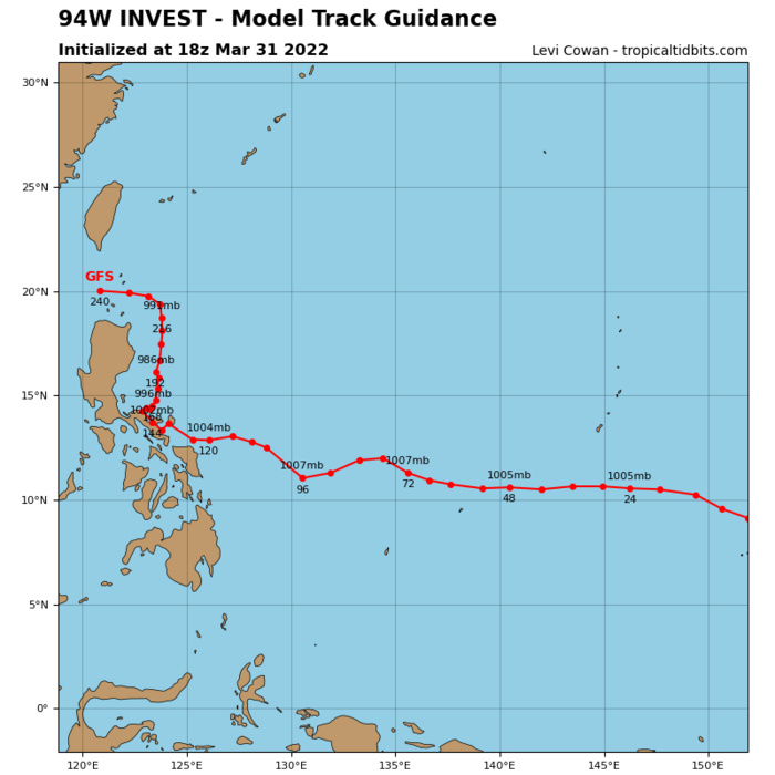TC 22S(HALIMA): slowly weakening// Invest 94W: MEDIUM//Invest 96S//Over-land remnants of TD 01W, 01/00utc