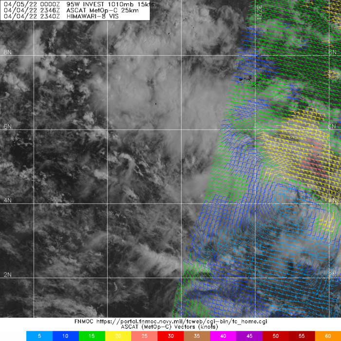 TC 23P(FILI) west of New Caledonia, Invest 95W and Invest 94W: updates at 05/06utc