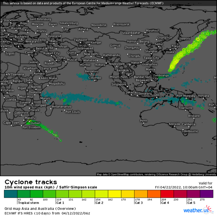 TY 02W(MALAKAS) near CAT 3// Invest 92S: subtropical: winds over 35kts//Remnants of 03W(MEGI) and Invest 91S, 12/18utc