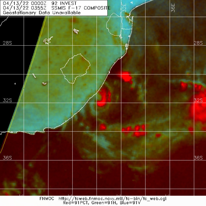 TY 02W(MALAKAS):powerful CAT 4,forecast to race towards higher latitudes//Invest 92S: subtropical//Invest 91S and Remnants of 03W,13/09utc