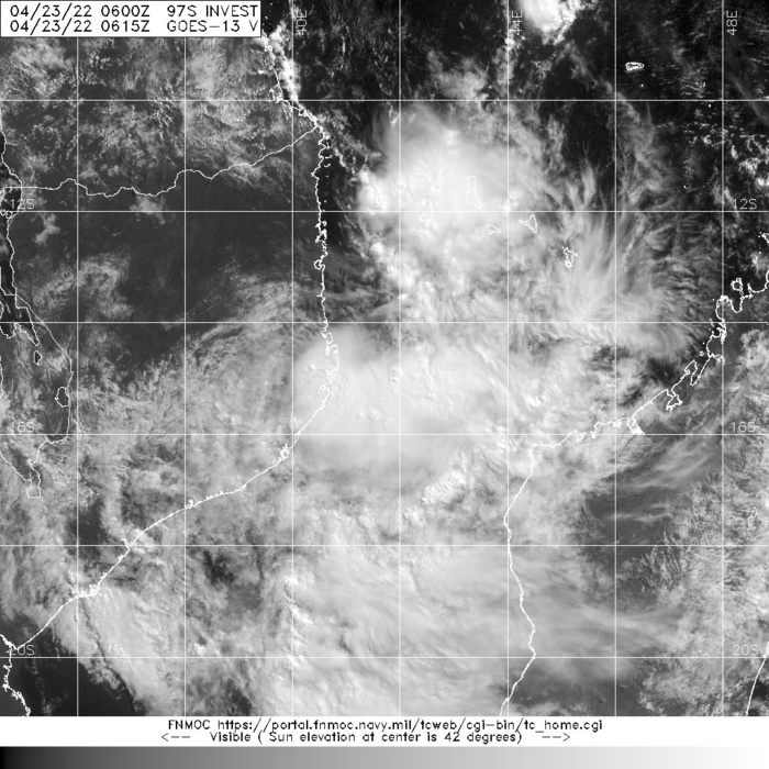 South Indian Ocean: Invest 97S: Tropical Cyclone Formation Alert// Invest 98S: on the map, 23/06utc
