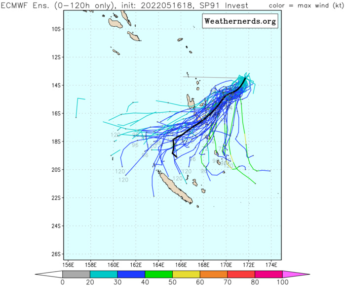 Invest 91P up-graded to Medium, 17/06utc