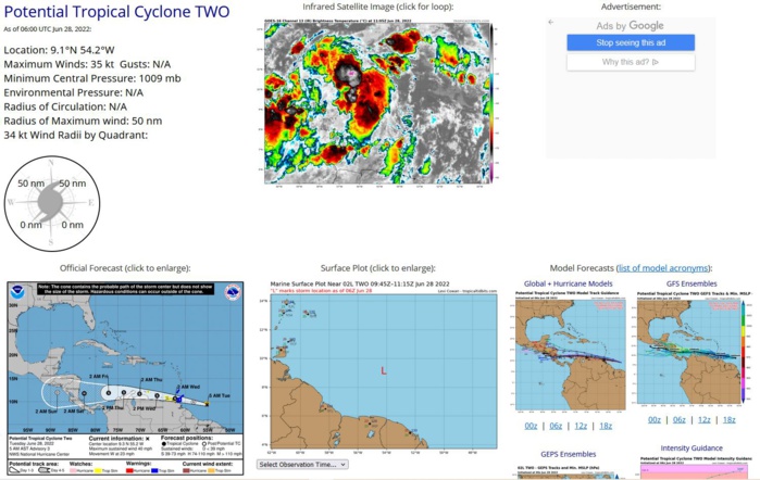Invest 97W, Invest 98W, Invest 94A// TS 03E(CELIA), Invest 94E//TS 02L, Invest 95L, 28/06utc updates: 97W up-dated at 18utc