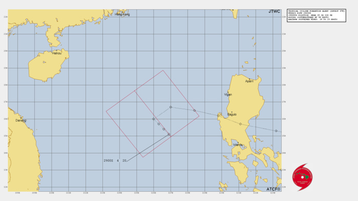 Tropical Cyclone Formation Alert issued for Invest 97W and Invest 94E// TC 02L slowly intensifying, 29/03utc