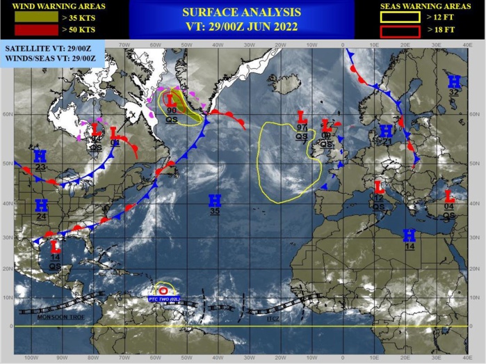 Tropical Cyclone Formation Alert issued for Invest 97W and Invest 94E// TC 02L slowly intensifying, 29/03utc