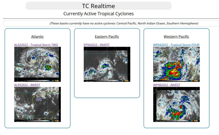 TS 04W(CHABA), Invest 98W// TC 02L// Invest 94E and Invest 95L: 30/03utc updates TS 04W(CHABA), Invest 98W// TC 02L// Invest 94E and Invest 95L: 30/03utc updates