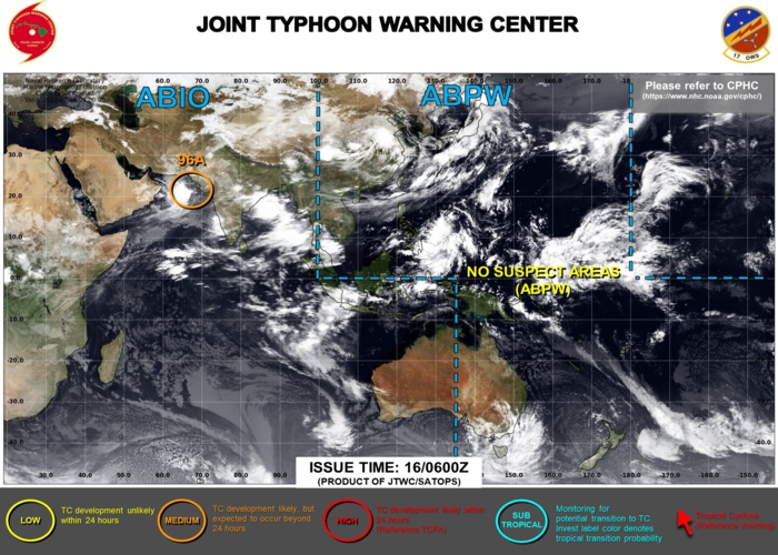 JTWC IS ISSUING 3HOURLY SATELLITE BULLETINS ON INVEST 96A AND TS 05E(DARBY).