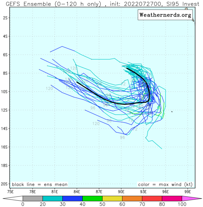 Invest 93W:Tropical Cyclone Formation Alert//Invest 95S: set to deepen next 24/48h//TS 07E(FRANK): set to reach Hurricane status by 72h,27/06utc